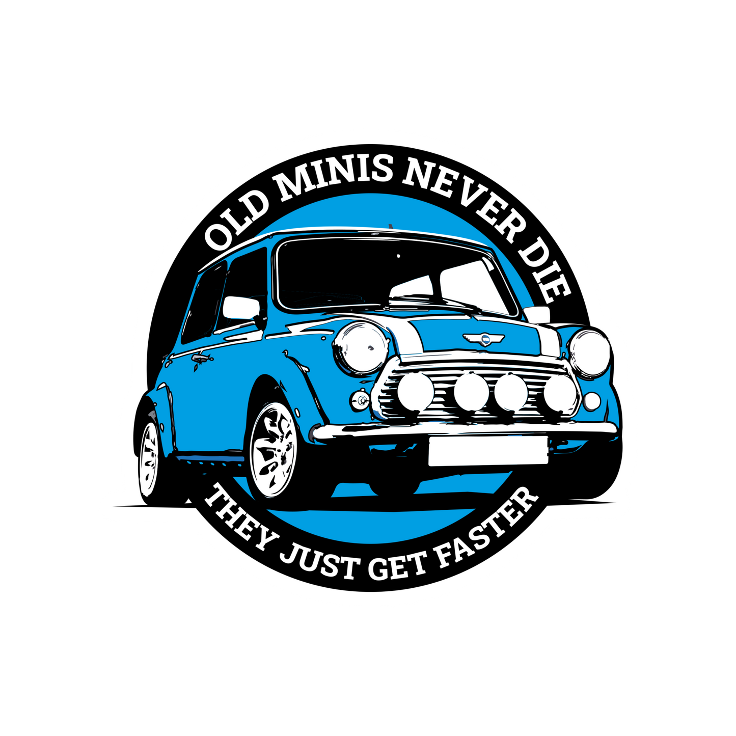 OLD MINI STICKER