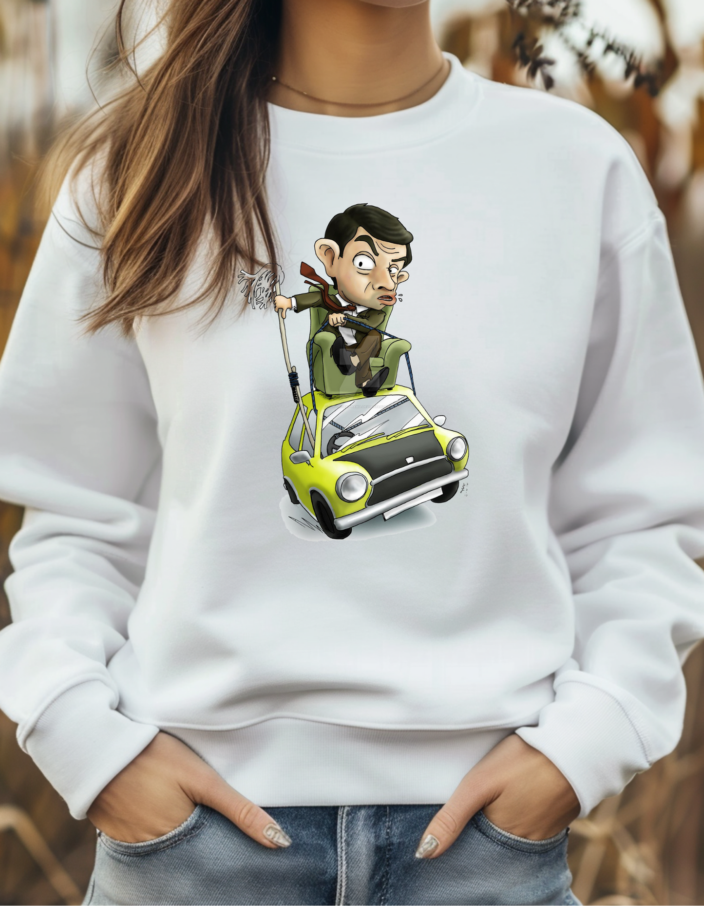 COMFORT COLOR CHARACTER SWEATSHIRT