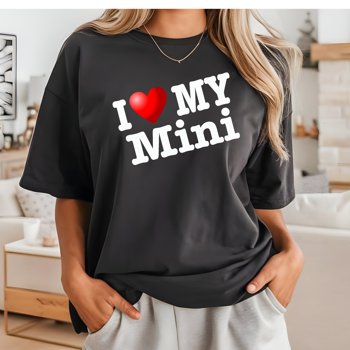 COMFORT COLOR I LOVE MY MINI T-SHIRT